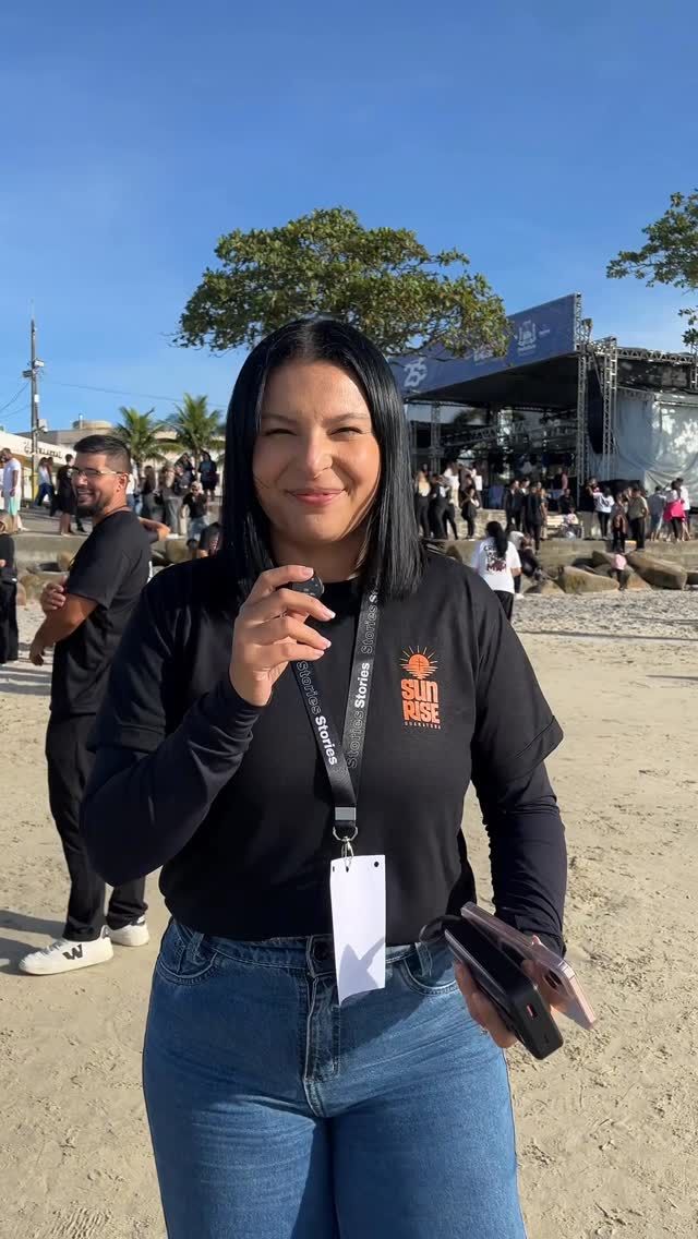 Voluntária no Sunrise Guaratuba